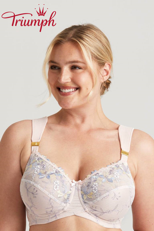 Triumph - (3 uds.) Sujetador push-up con flores bordadas-ES