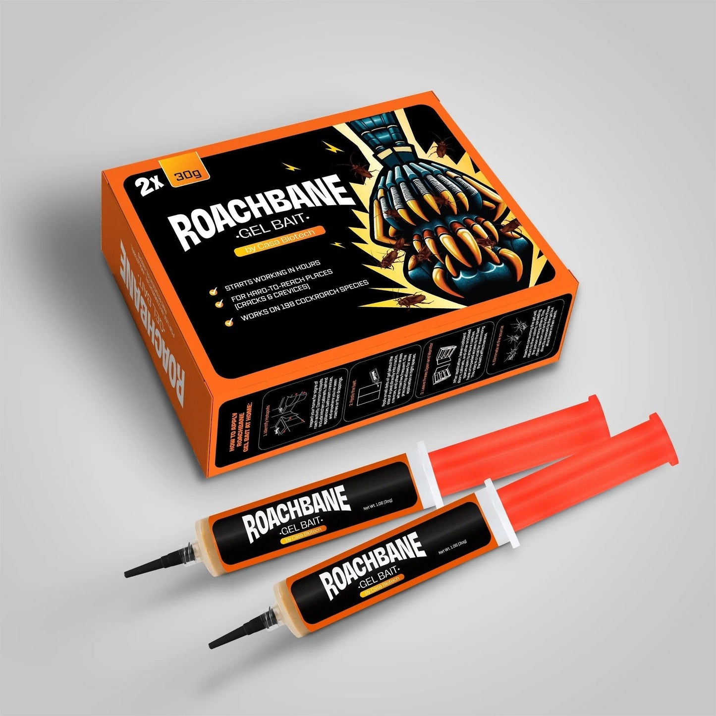 🔥Vroča razprodaja - 49 % POPUSTA🔥Gel vaba RoachBane (nova izboljšana formula)-SI