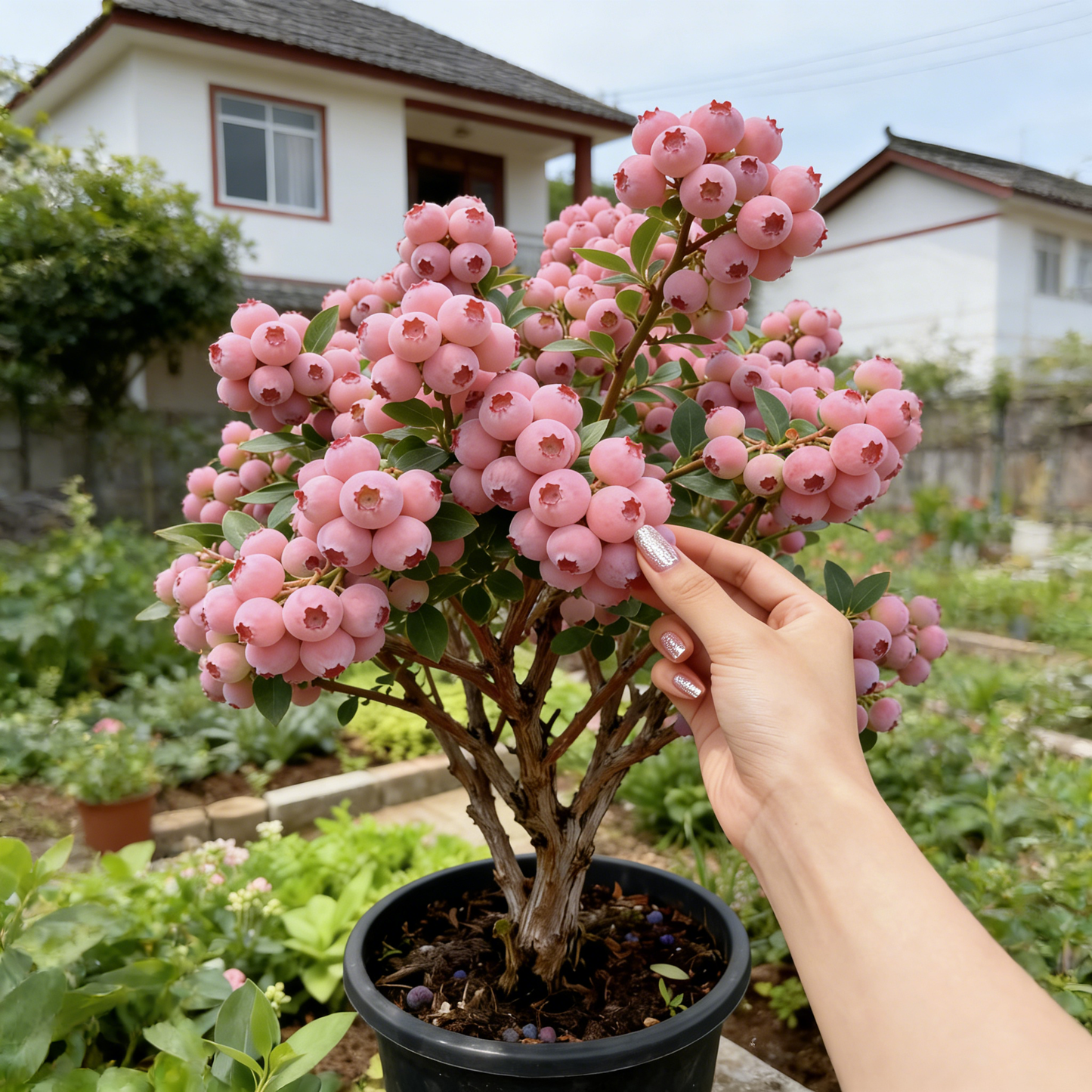 Semillas de arándano Pink Bliss – Doble dulzura-ES