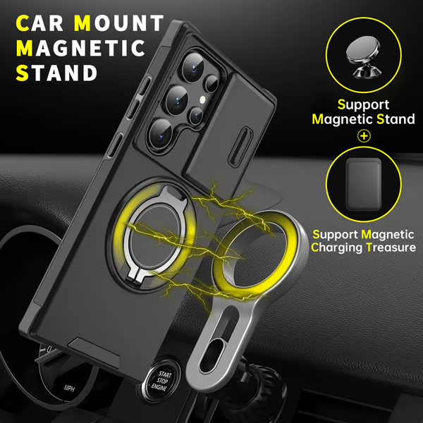 📱Measureable Premium Armor maska s postoljem za Samsung Galaxy S seriju-HR