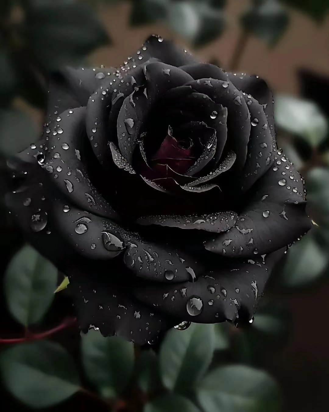 Semillas de rosa negra raras para plantar, variedad tradicional, no transgénicas. Más de 200 hermosas semillas de flores para el jardín de casa. Bonsái.-ES