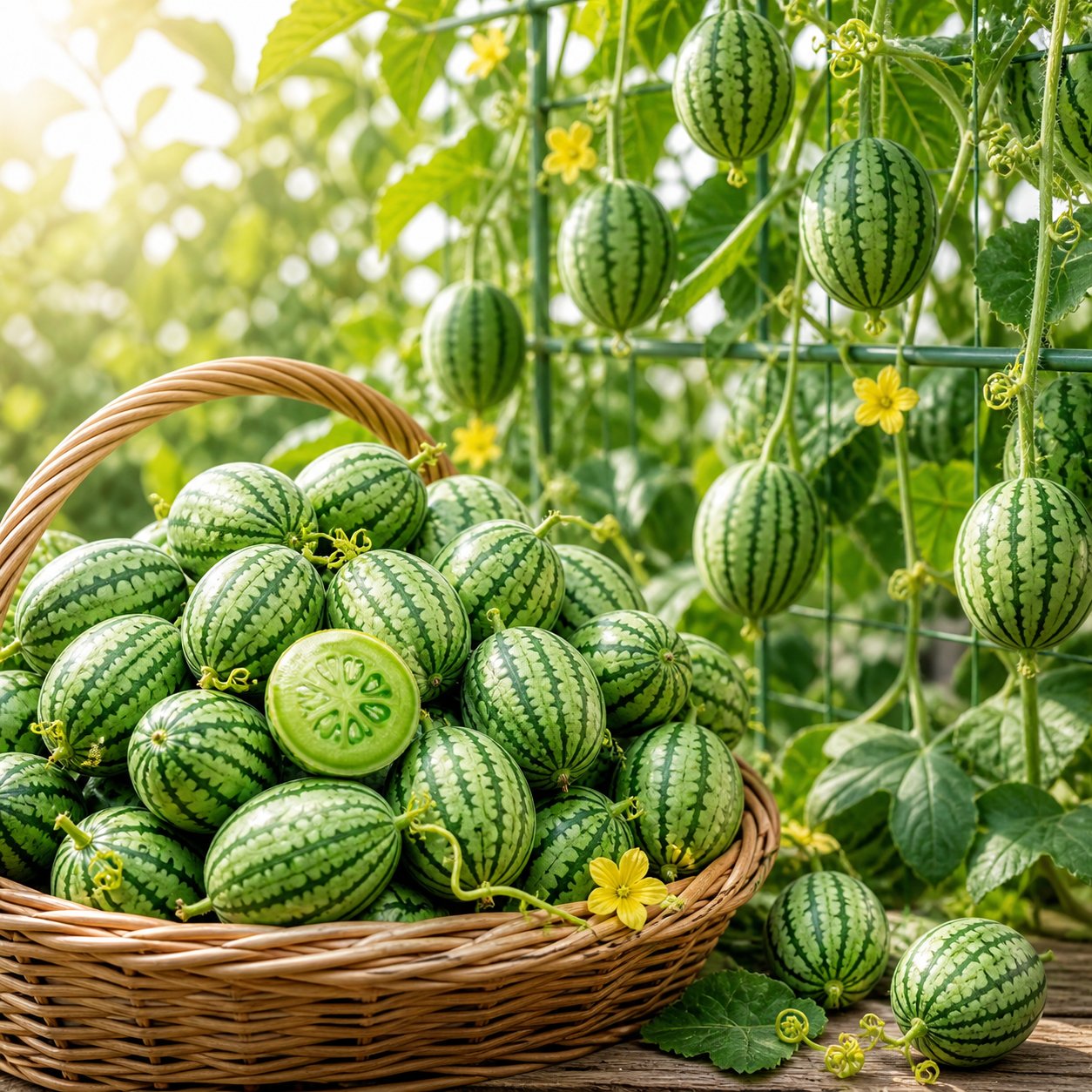 🍉Užsiauginkite miniatiūrinių arbūzų sėklų namuose – mielos, gaivios ir lengvai auginamos!-LT
