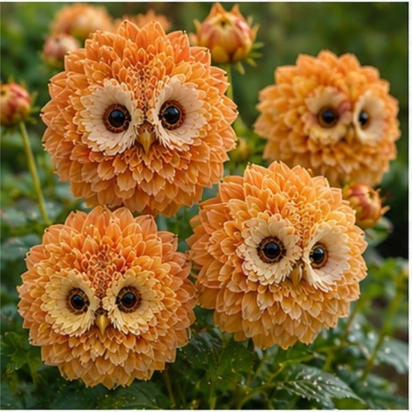 ✨ Čarobne rastline 🦉 Spoznajte čebulice dalije s sovookim očesom-SI