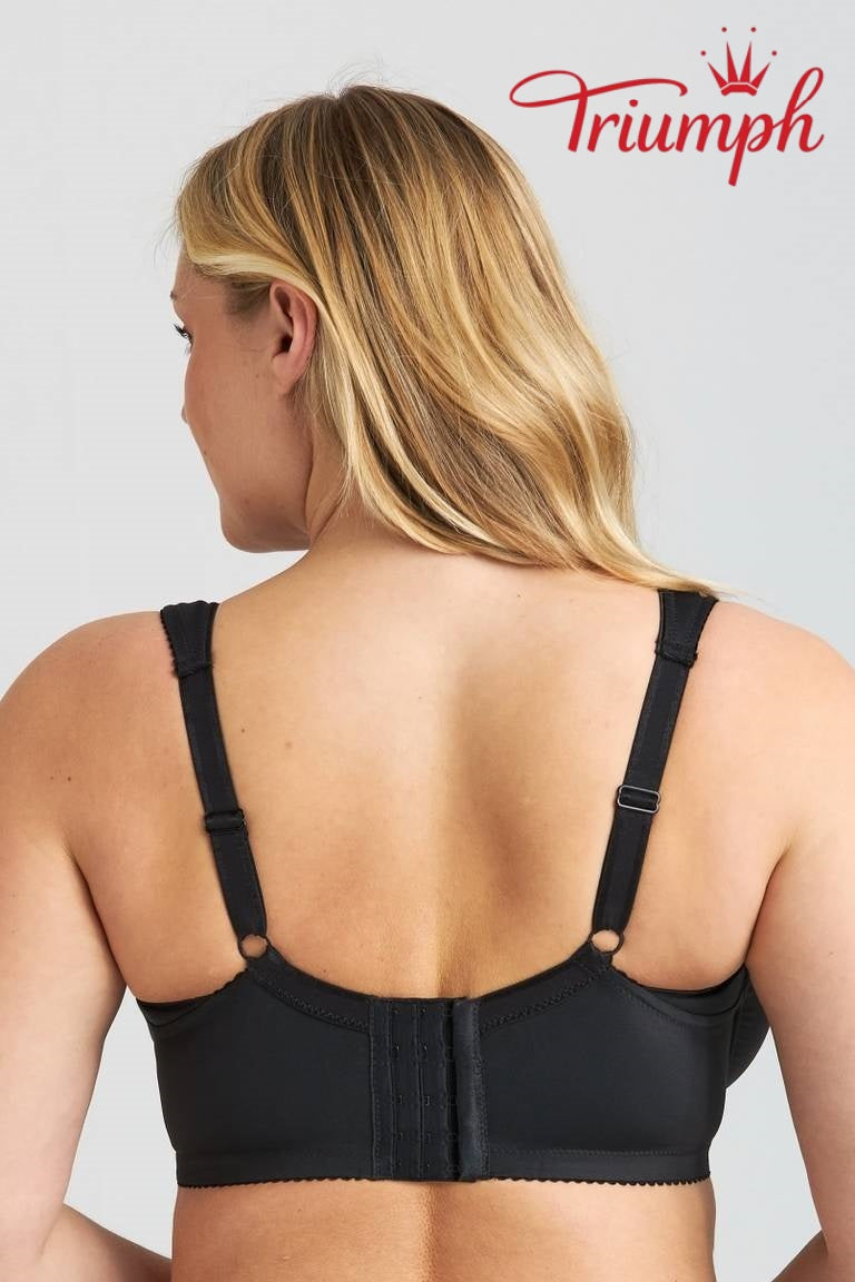 Triumph® 4-delni komplet 🥰 Udoben modrček je izdelan iz čistega bombaža in je primeren za ženske z večjim oprsjem.-SI