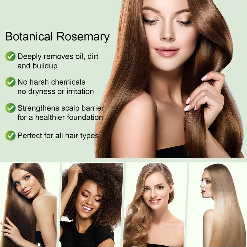 ✨Champú refrescante para el cabello, aportándole suavidad y brillo.-ES