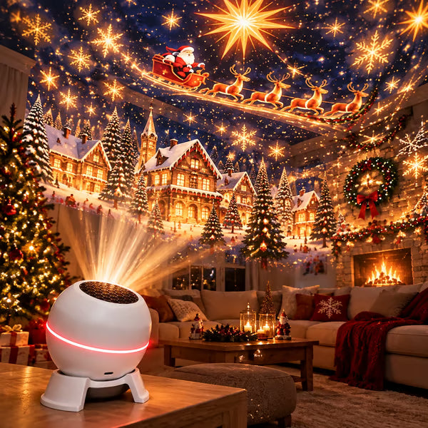 🎅PASKUTINĖ IŠPARDAVIMO DIENA – 49 % NUOLAIDA – 🔥 Paverskite bet kurį kambarį Kalėdų stebuklų šalimi – Kalėdinė naktinė lemputė su projekcija-LT