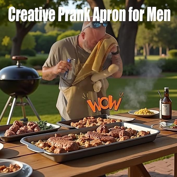 🔥 Pregača “Chef’s Head” — poklon za roštilj koji nitko nije očekivao-HR