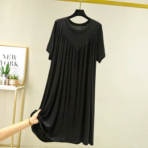 Pijama holgado de manga corta ultra suave y cómodo-ES
