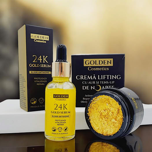 🔥Αγοράστε 2, πάρτε 1 δωρεάν – Σετ Royal Gold Lifting, ορός και κρέμα νυκτός-GR