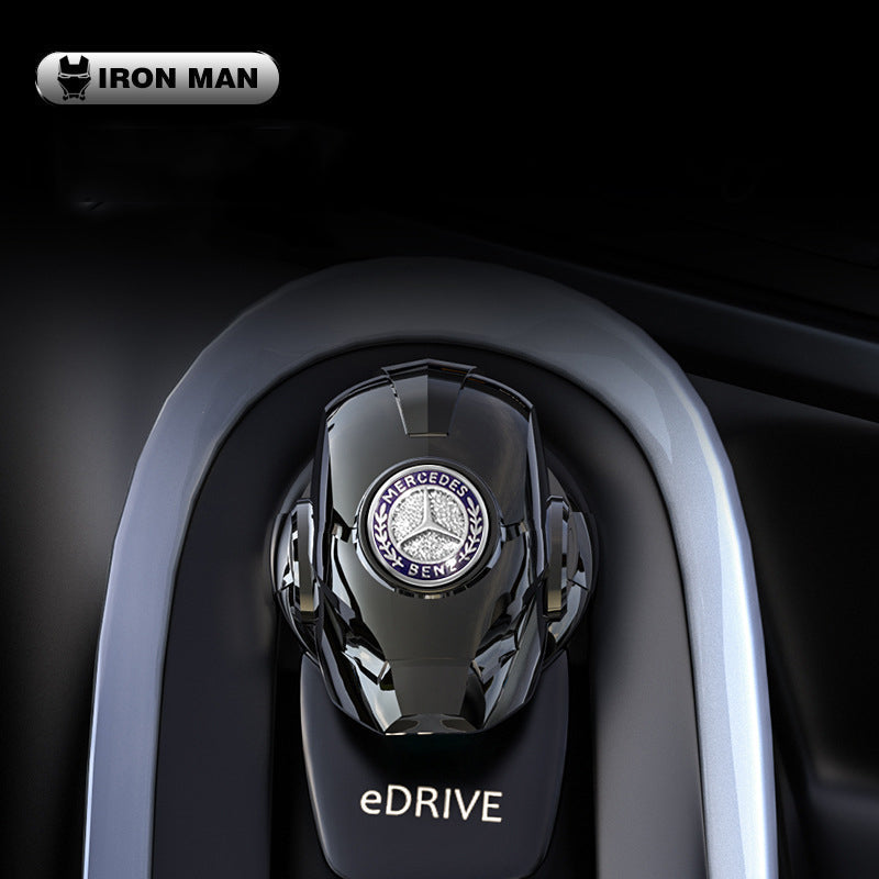 Cubierta protectora del botón de arranque del coche de Iron Man-ES
