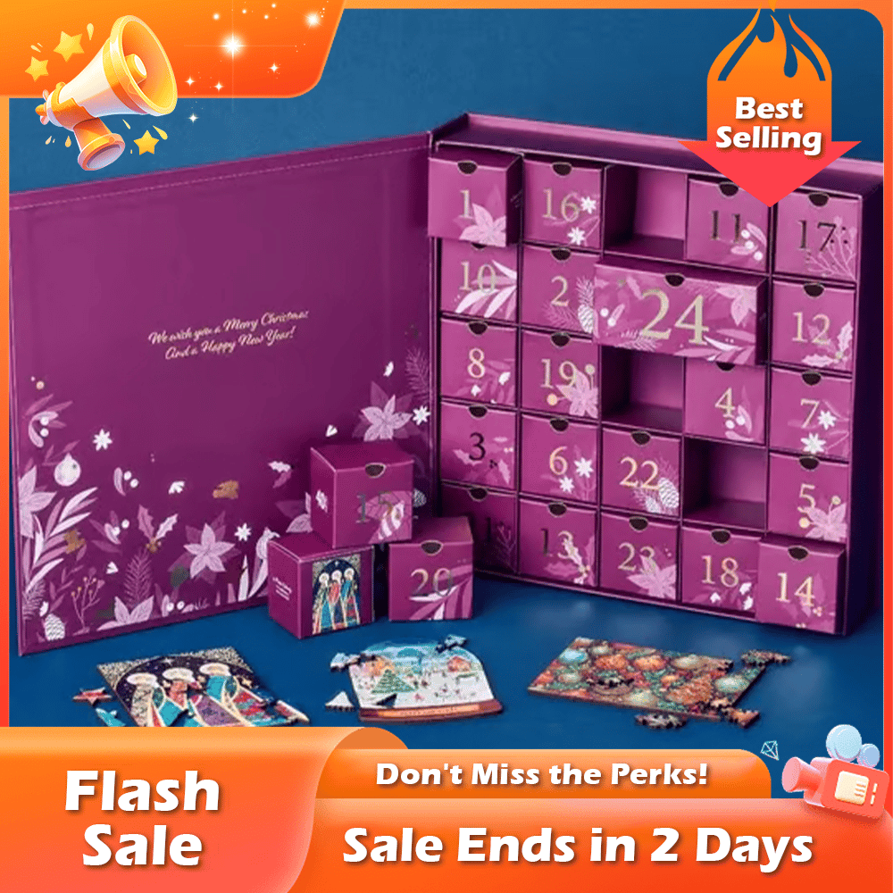 🏆Flash Sale⚡ ΠΑΝΩ ΑΠΟ 50.000 ΠΟΥΛΗΜΕΝΑ! Σχεδόν εξαντλήθηκαν – 💥🧩 Παζλ με το Ημερολόγιο Advent 24 Ημερών των Χριστουγέννων, τα καλύτερα δώρα-GR