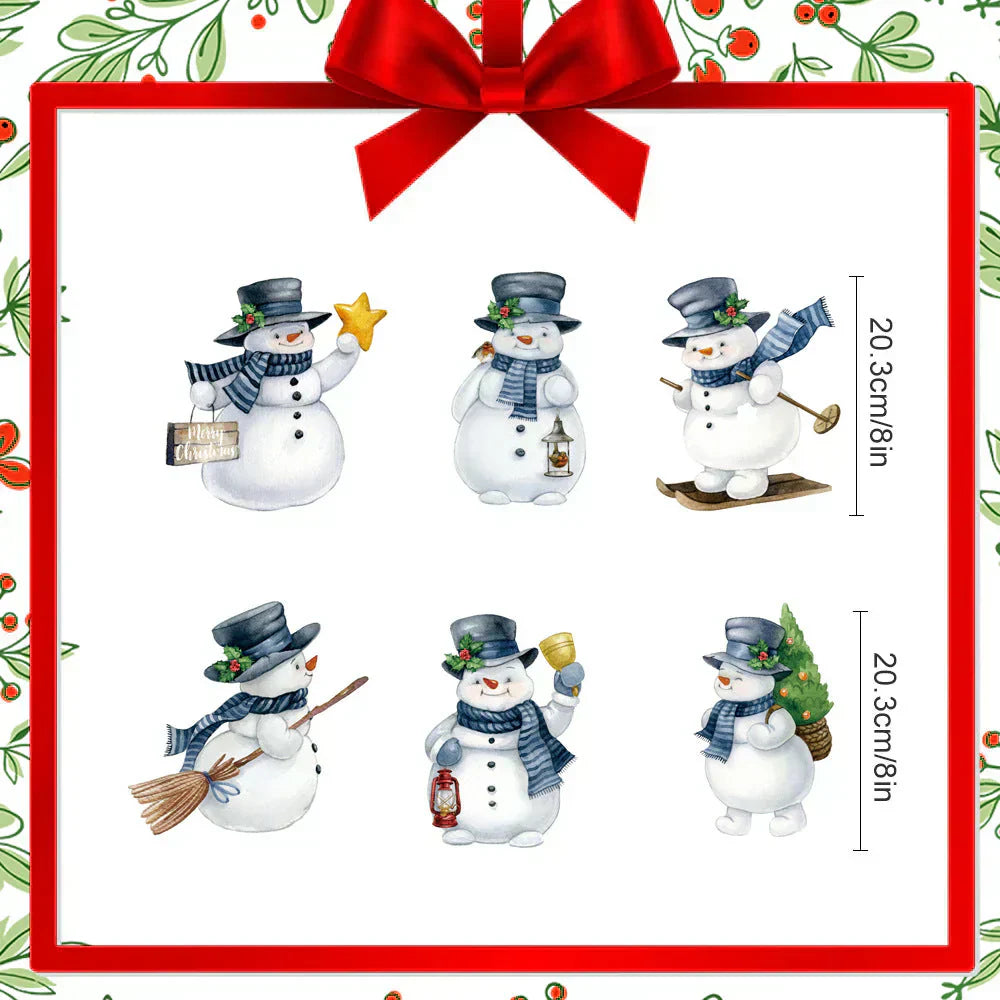 🎁🎅 Pegatina magnética con temática navideña🎄-ES