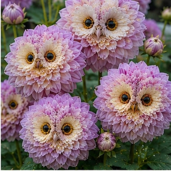 ✨ Čarobne rastline 🦉 Spoznajte čebulice dalije s sovookim očesom-SI