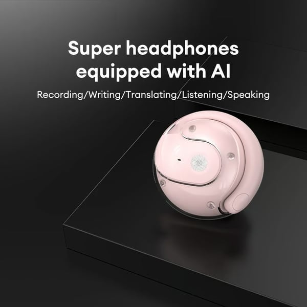 🏆 Best Seller Número 1 ⏰ Último día 💎 Auriculares inalámbricos OWS Bluetooth 5.4 con traducción IA (para iOS y Android)-ES