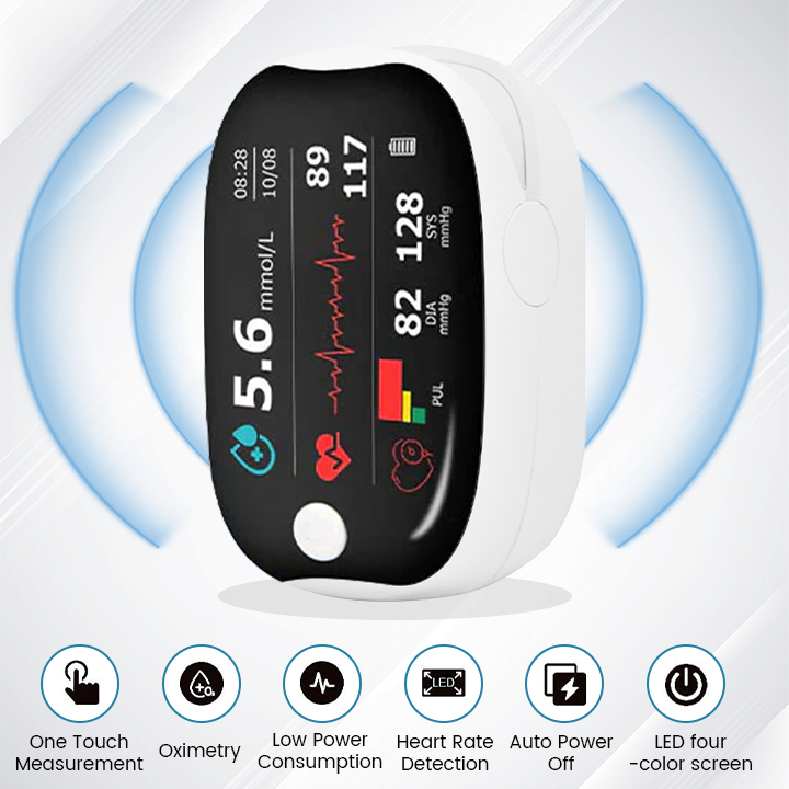 🎁Kúp 1 a získajte 1 zadarmo - Clinclii™ GlucoSense laserové zariadenie na monitorovanie hladiny glukózy v krvi-SK