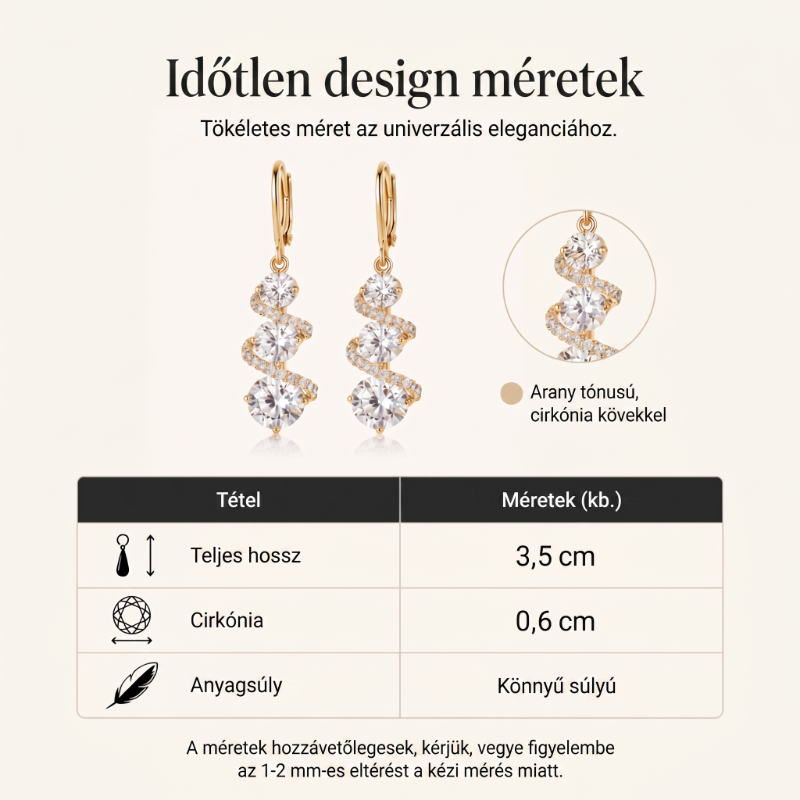 💎👗 Asimetriniai spiraliniai ir lašo formos auskarai ✨-LT