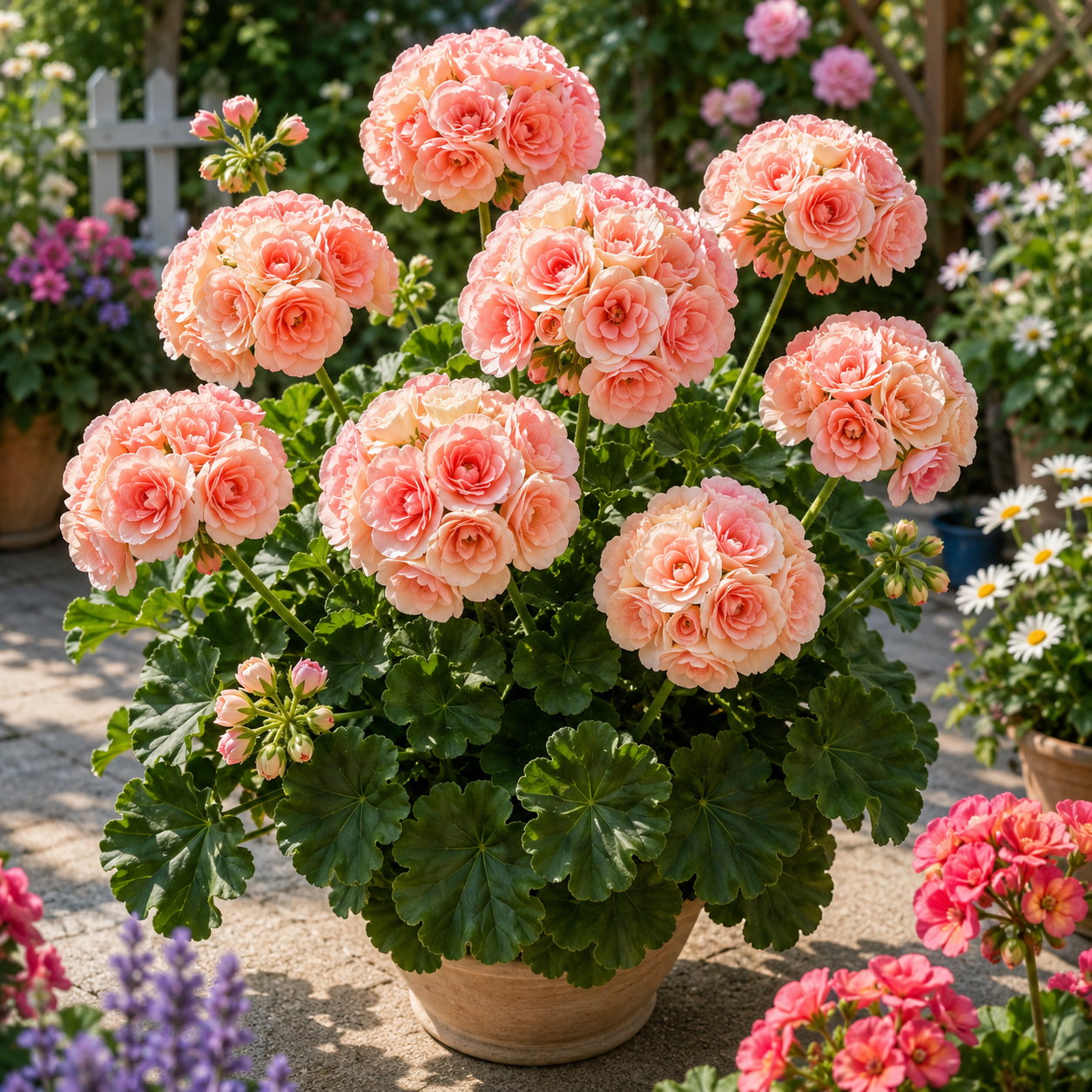 💜 Semena orjaške pelargonije Pom-Pom-SI