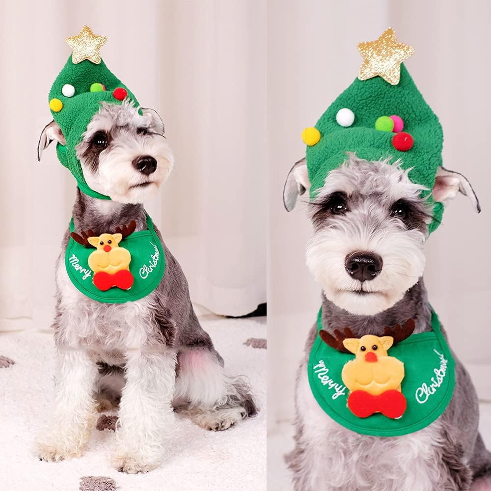 🔥Oferta de Black Friday 50% de descuento🎄Adorable gorro con pompón de árbol de Navidad🎅-ES