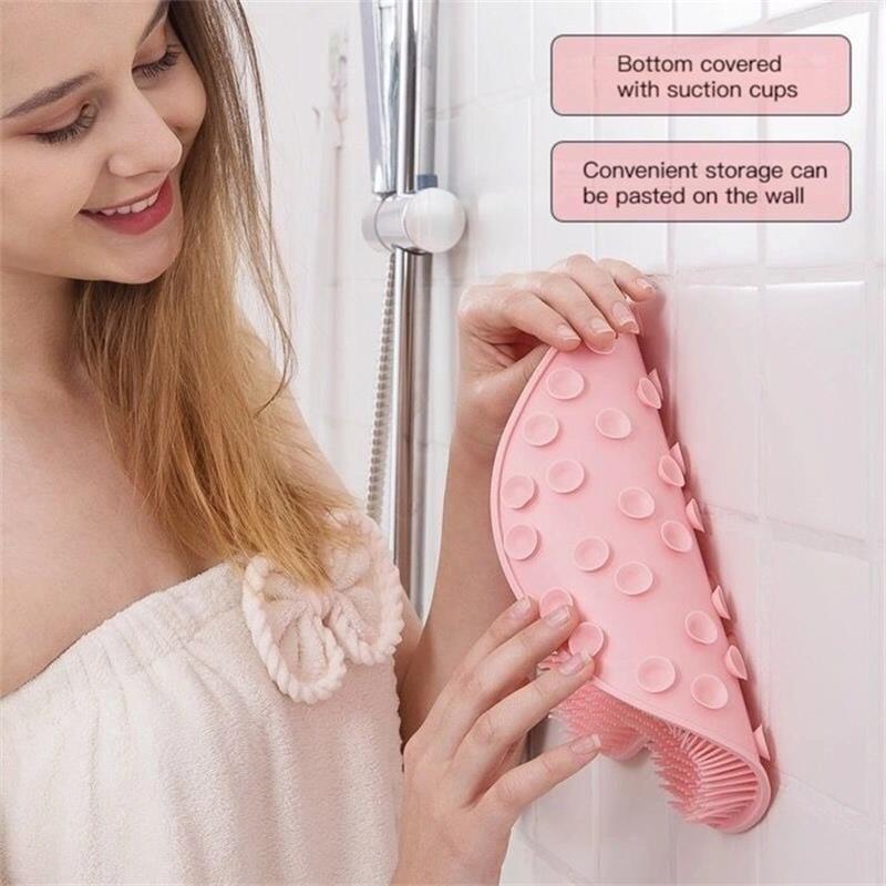🚿🧼Dušo pėdų ir nugaros masažo pagalvėlė-LT