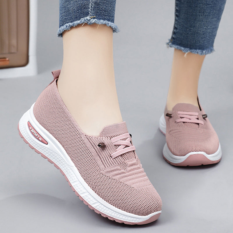 🔥Última venta 50% de descuento - zapatos para caminar cómodos, transpirables, antideslizantes y ortopédicos para mujer-ES
