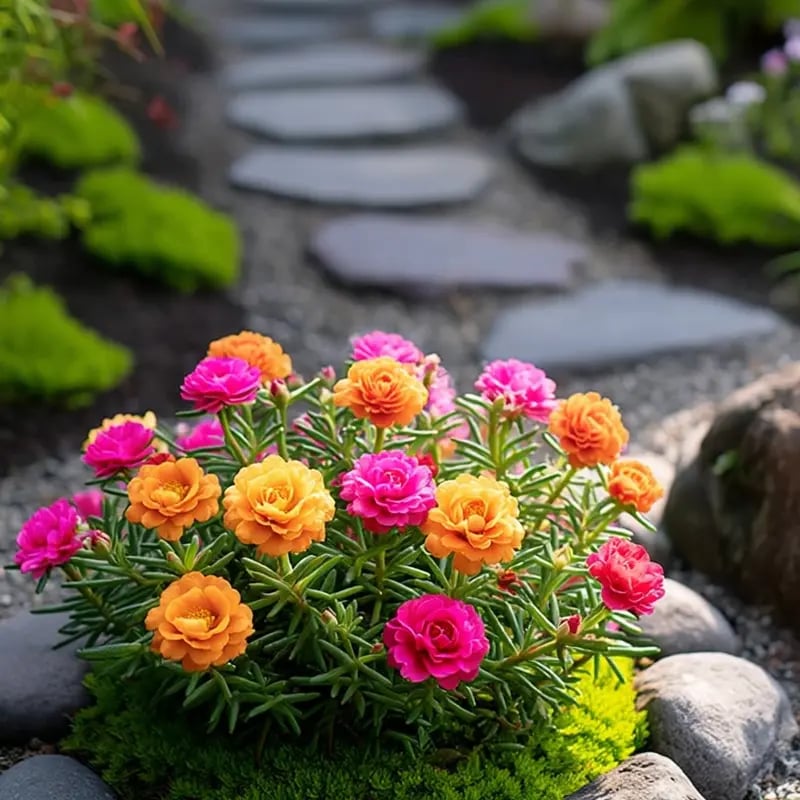 🌸Sjeme mahovine ruže – 🌿Sjeme višegodišnjeg cvijeća / Veliko cvijeće / Lako za uzgoj-HR