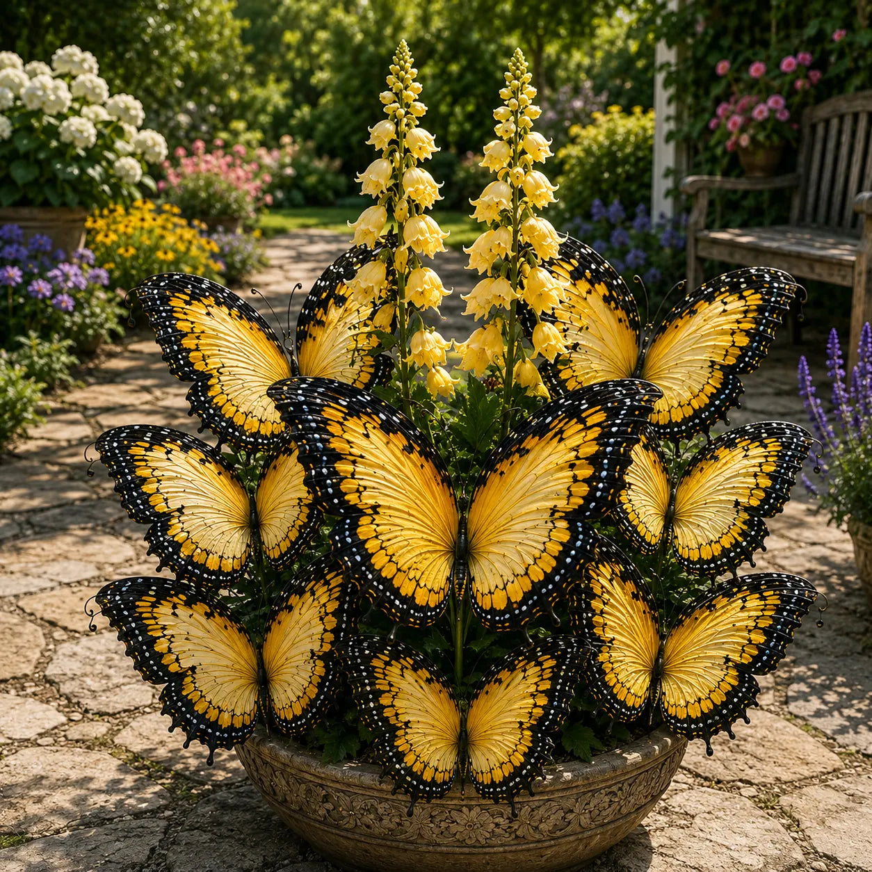🦋 Lukovice hoste za vrt leptira - 🌸Hosta koja izgleda kao vrt pun leptira-HR
