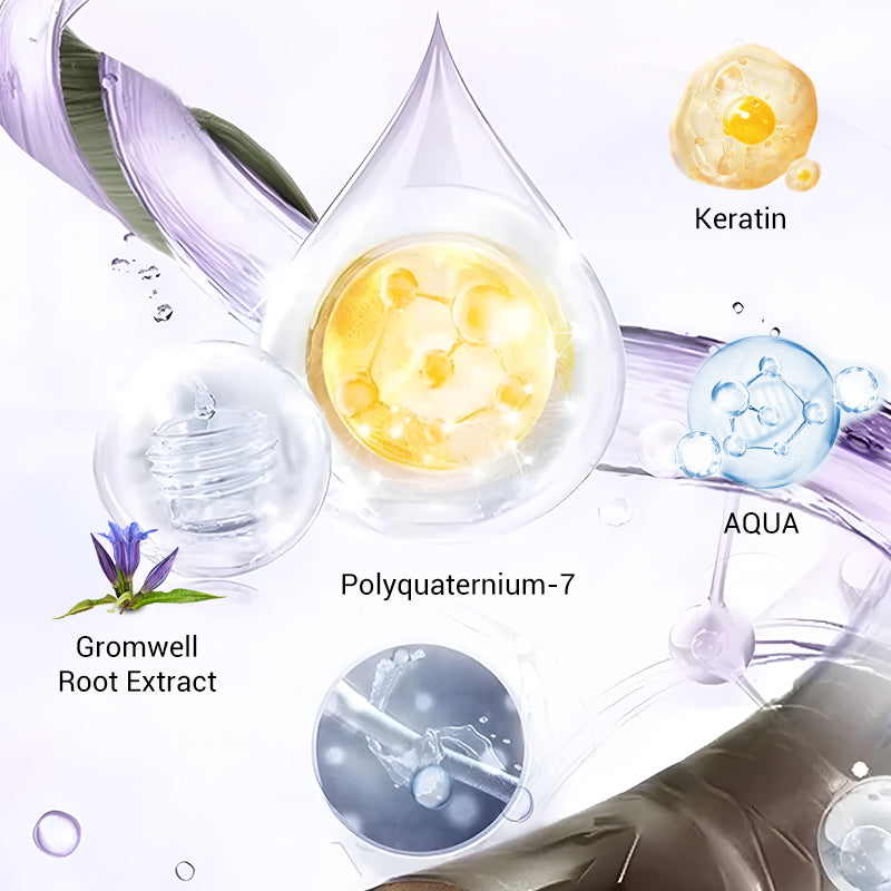 Mascarilla morada para cabello rubio: elimina los tonos amarillos, restaura el brillo y protege el color.-ES