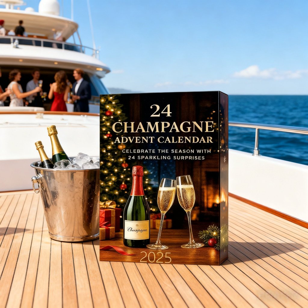 🔥Paskutinė 50 % nuolaidos diena - 🥂Šampano Advento kalendorius 2025🎄-LT
