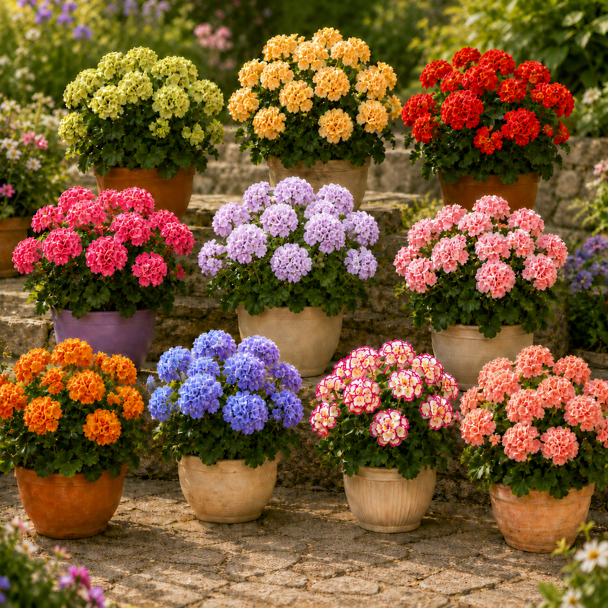 💜 Semena orjaške pelargonije Pom-Pom-SI