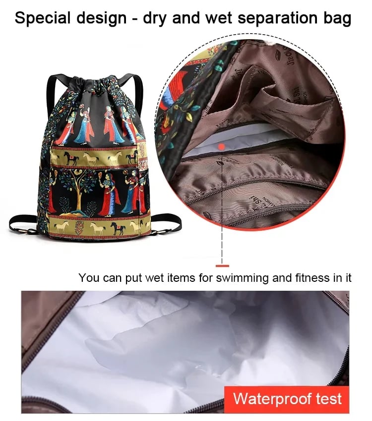 😍Mochila deportiva con cremallera y gran capacidad✨-ES