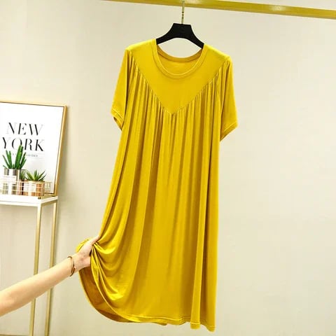 Pijama holgado de manga corta ultra suave y cómodo-ES