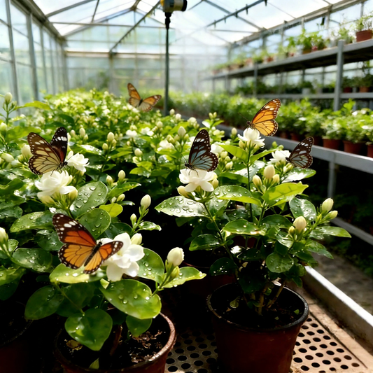 KUMPPAKUMISE VIIMANE PÄEV - 49% SOODUSTUST 🌸Ilus jasmiinipuu potis (võib istutada talvel)🌸-EE