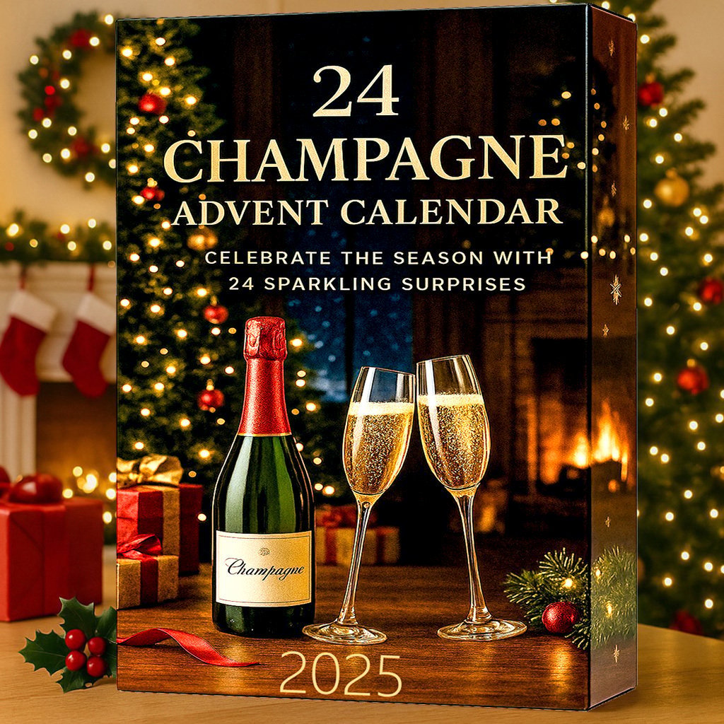 🔥Paskutinė 50 % nuolaidos diena - 🥂Šampano Advento kalendorius 2025🎄-LT