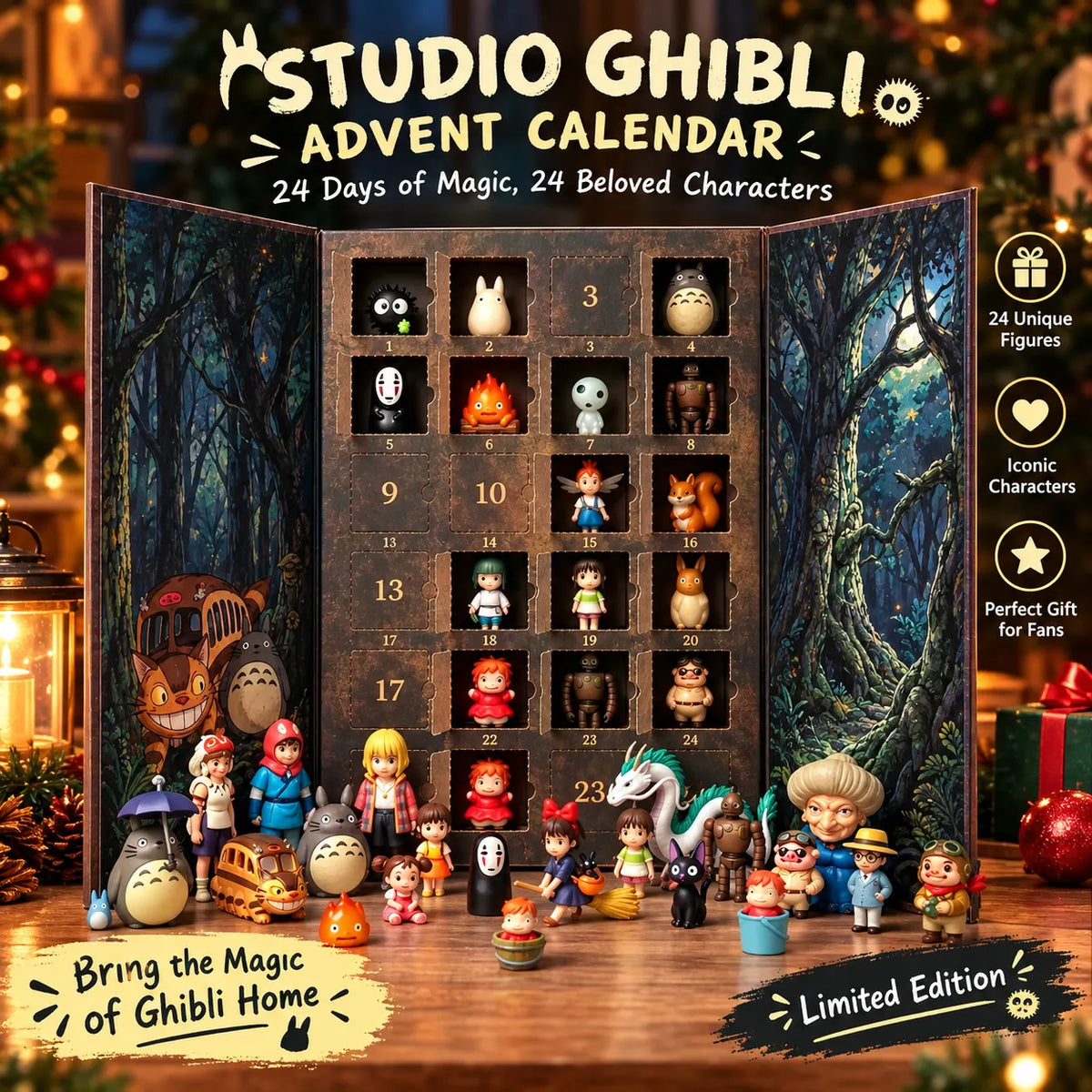 Classic Studio Ghibli Anime Advent Calendar 2026