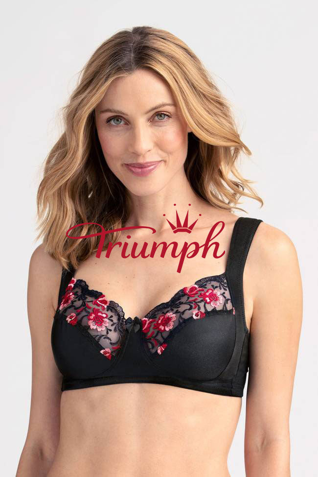 TRIUMPH - 3 PIEZAS (65A-120H) 💝 ROPA BLANCA BORDADA ✨-ES