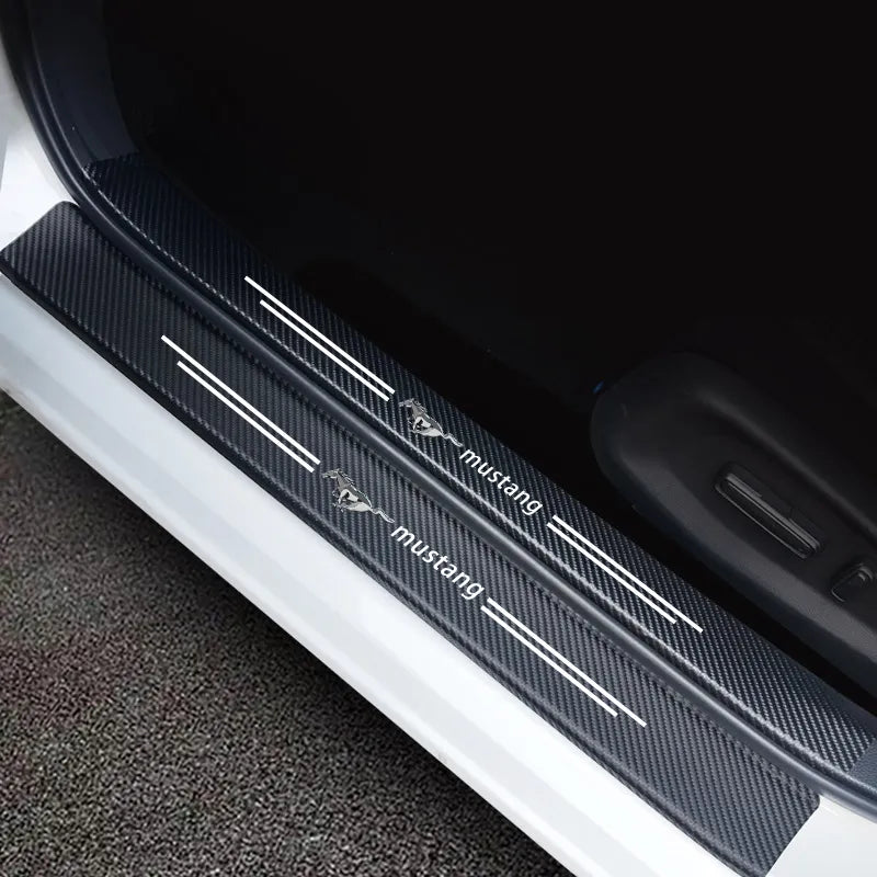 Black Friday ✨50% ΕΚΠΤΩΣΗ ✨Αυτοκόλλητα μαρσπιέ αυτοκινήτου από ανθρακονήματα✨9 τεμάχια ✨-GR