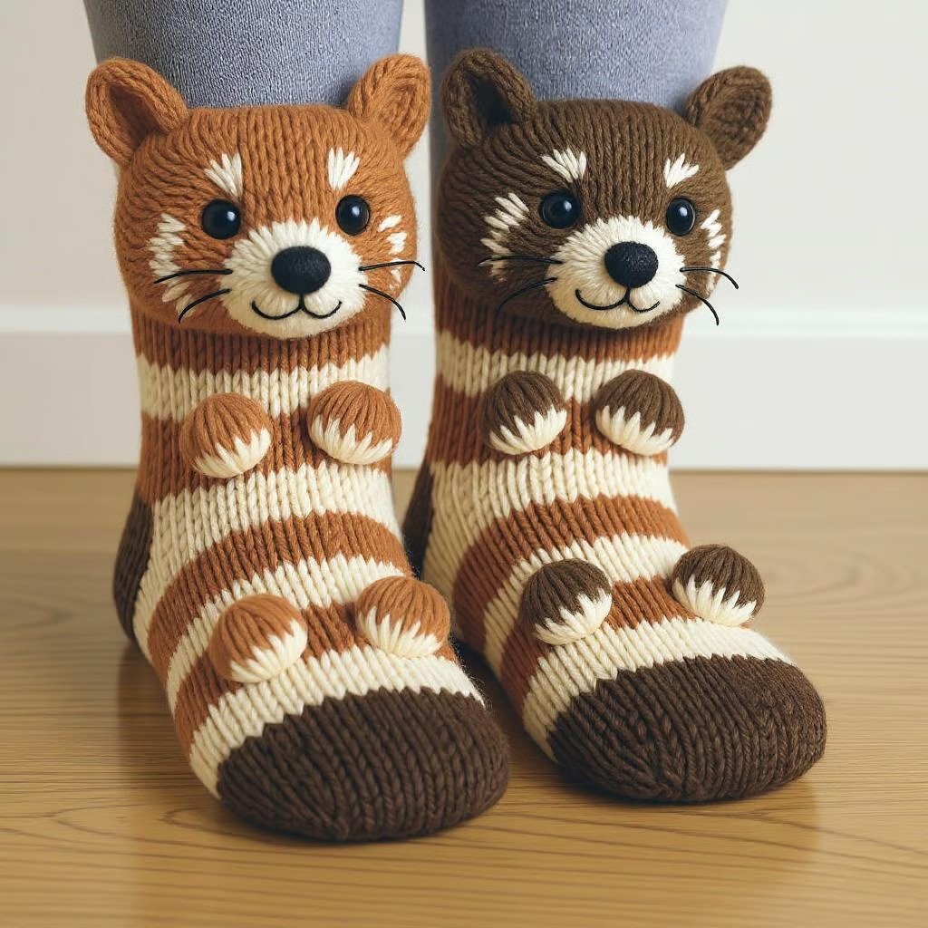 🔥Išpardavimas! Geriausiai parduodamos kojinės su gyvūnų raštais🧦-LT