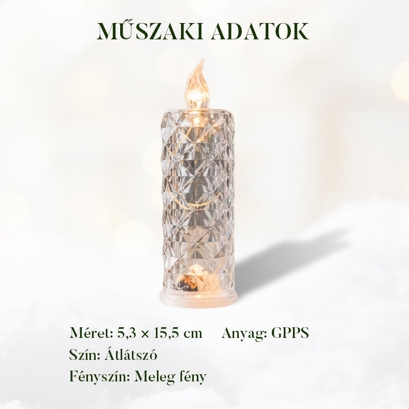【✨1+2 nemokamai】Romantiškos liepsnos neturinčios, baterijomis maitinamos LED žvakės-LT