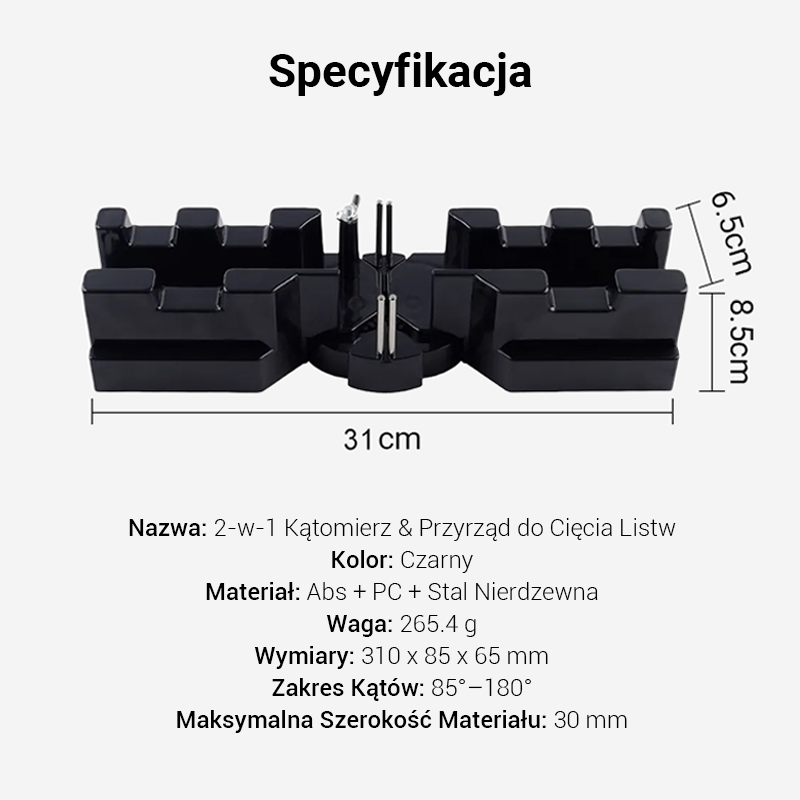 👨‍🔧📐Εργαλείο μέτρησης και κοπής γωνιών 2 σε 1-GR