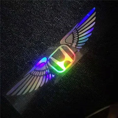 Pegatinas láser 3D de alas de ángel para coche (4 unidades)-ES