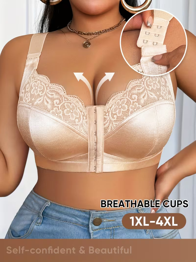 👙TRIUMPH – [4 kosov]🔥50 % popust na ženske modrčke s polnim pokrivanjem za ženske polnejših velikosti – Modrčki za polnejše ženske z izrazitimi oblinami-SI