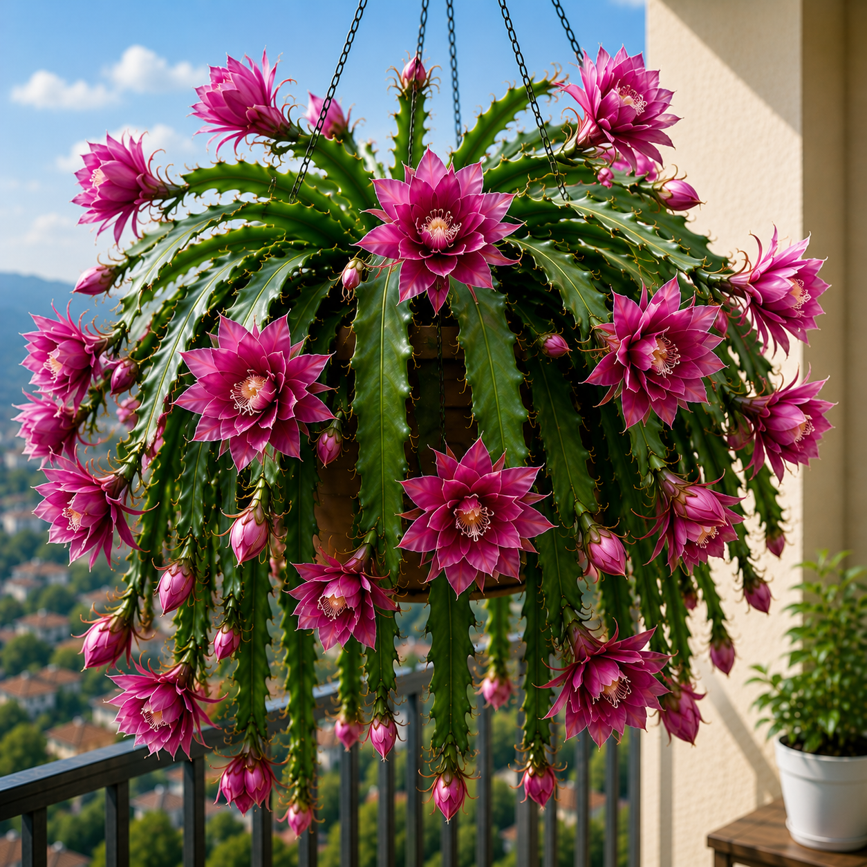 💫 Redki kaktus orhideje Epiphyllum 🌸 Redka roža, ki jo vsi občudujejo-SI