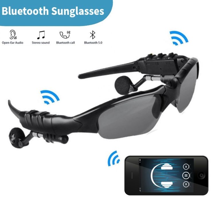 2024 Bevieliai Bluetooth sportiniai akiniai su poliarizacija-LT