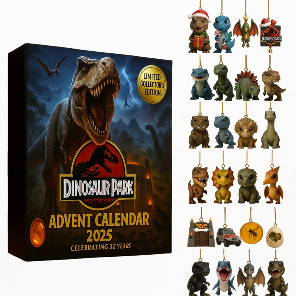 🦖Ημερολόγιο Advent για την 32η Επέτειο του Πάρκου Δεινοσαύρων – 2025-GR