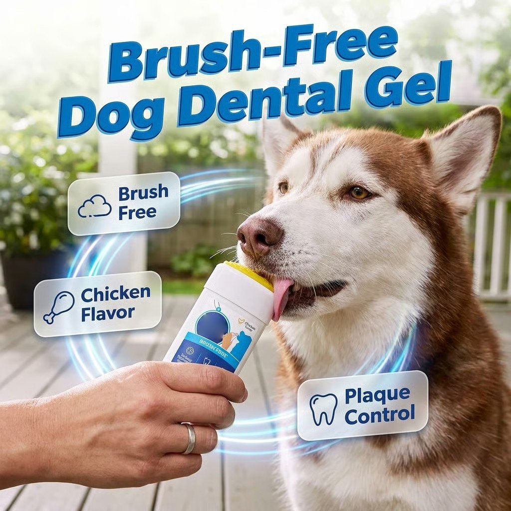 Último día con 50% de descuento 🔥 Gel dental sin cepillado para perros-ES