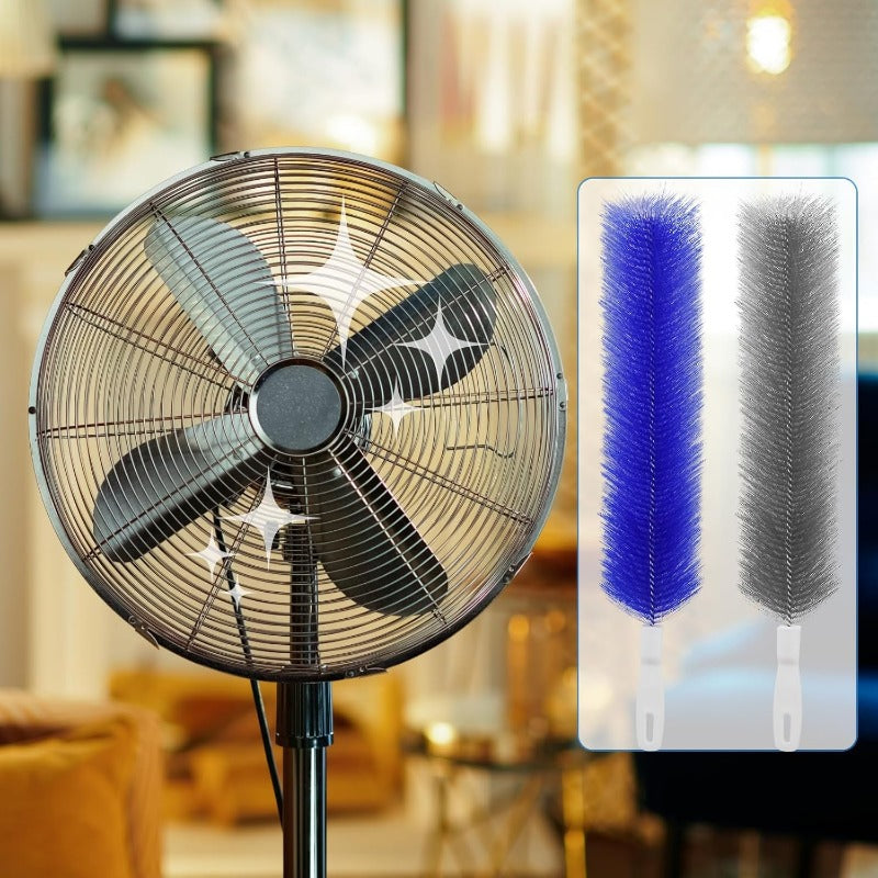 Fleksibilne četke za čišćenje ventilatora od mikrovlakana – Alati za višekratnu upotrebu za čišćenje lopatica ventilatora, otvora i rešetki-HR
