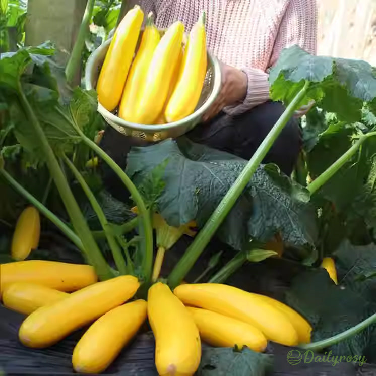 Bananinės cukinijos - Auksinės cukinijos🌿Galima auginti visus sezonus-LT