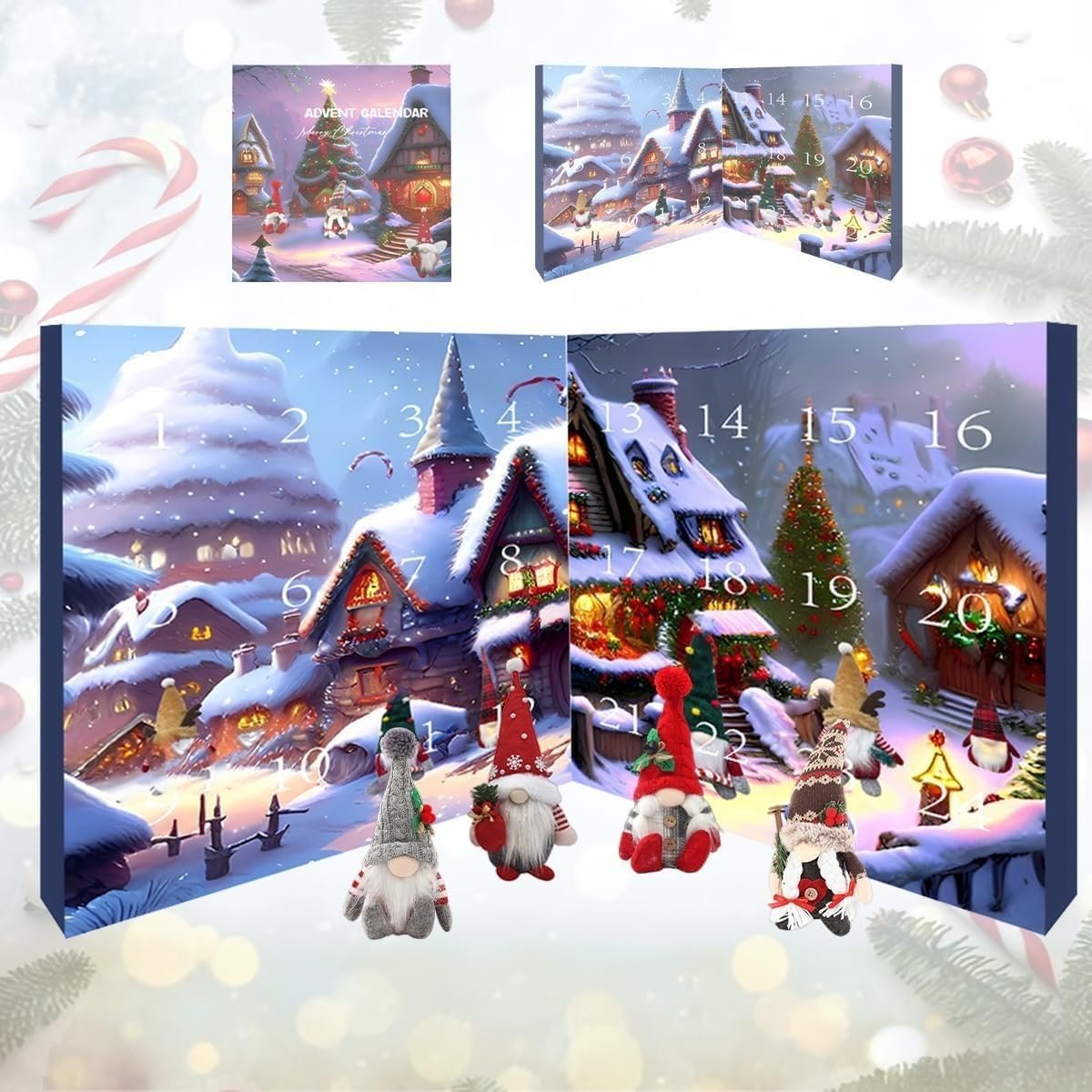 🎃🎅 Ημερολόγιο Advent 2025 με ξωτικά-GR