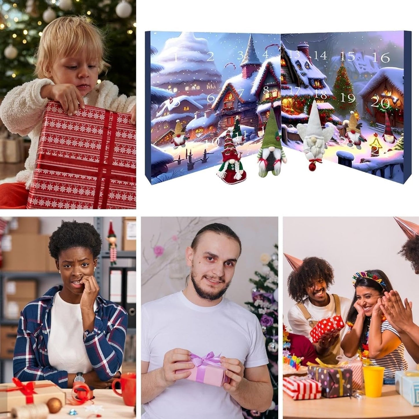 🎃🎅 Ημερολόγιο Advent 2025 με ξωτικά-GR