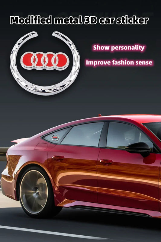 Posebna 3D metalna naljepnica za modificirani automobil-HR